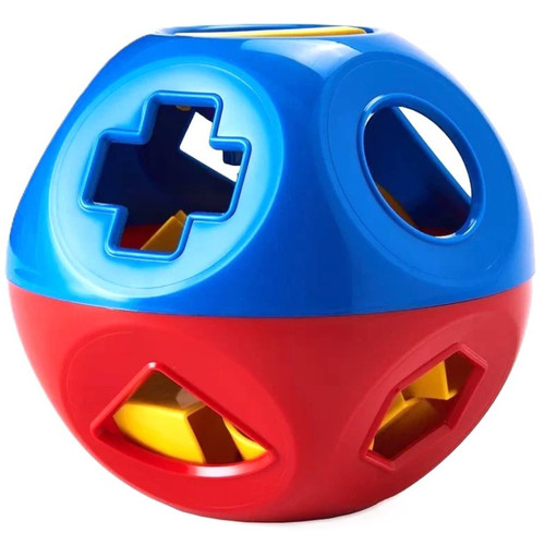 Tupperware shape toy ball - shape, o