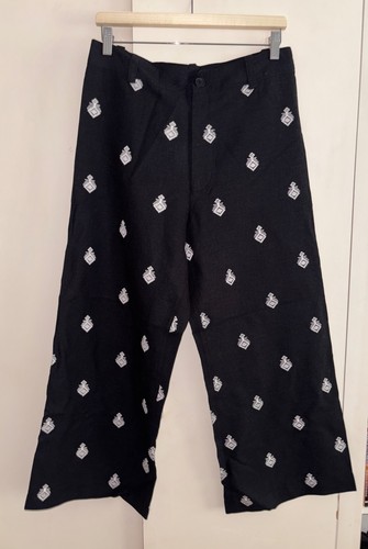 Zara wide leg linen trousers - wide,