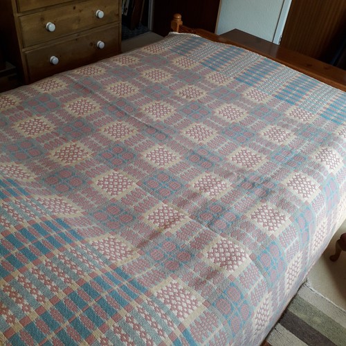 Vintage welsh wool tapestry - vintage,
