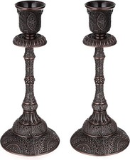 BSTKEY Set of 2 Metal Candle