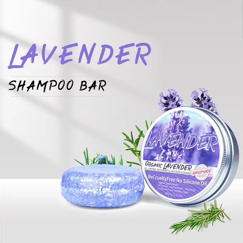 Lavender shampoo bar - lavender,