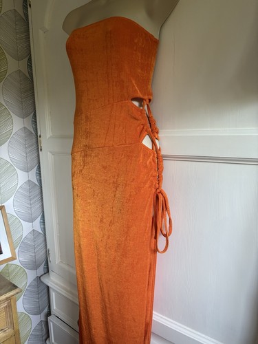 Asos size orange bodycone - asos,