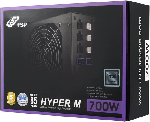 Fsp hyper 700w meet 85plus - fsp,