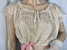 antique Victorian corset cover