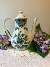 Vintage Royal Staffordshire 'Old Pekin' Coffee Pot 25 cm /J&G Meakin Ironstone