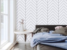 White and Black Wallpaper Peel