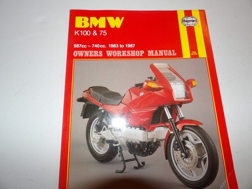 1983 bmw k100 75 haynes - &,