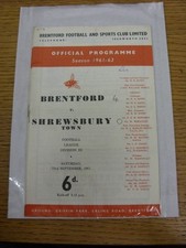 23/09/1961 Brentford v