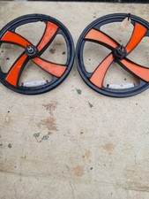 Bmx, Nos 20" Mid School Mag Wheels,  Trick Nut Axels,  Burner/chopper Era, Reto