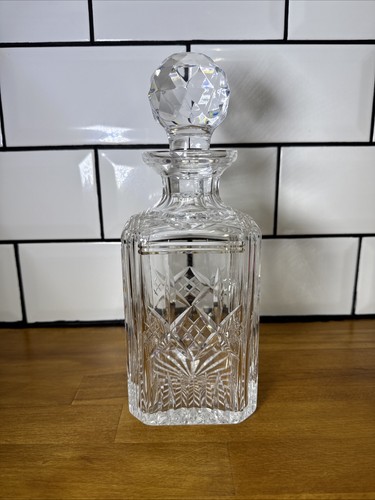 Heavy cut crystal - heavy, whisky