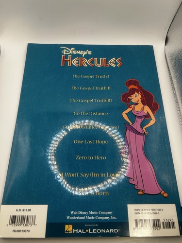 Hercules piano vocal guitar - hercules,