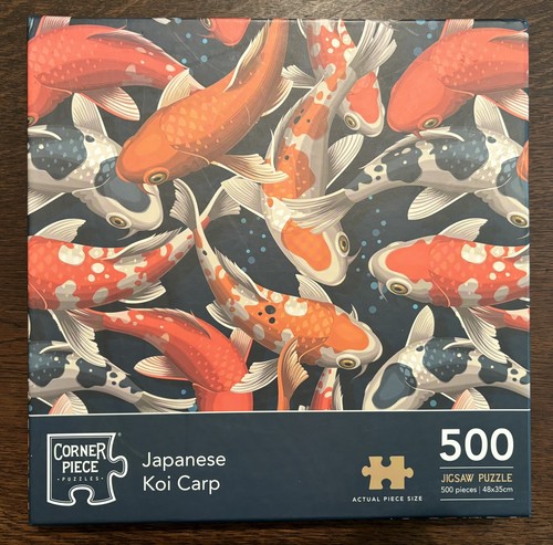 Corner piece japanese koi carp - corner,
