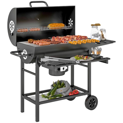 Outsunny charcoal bbq - charcoal,