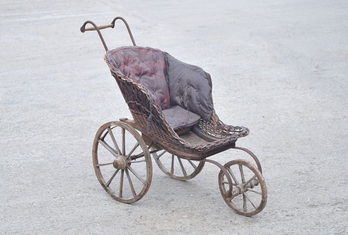 Vintage pram old child s - vintage, child’s