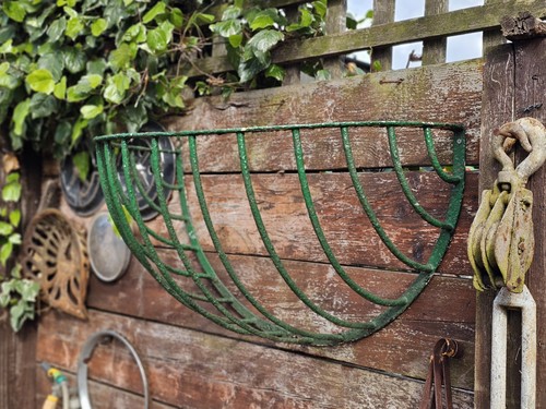Vintage wrought iron horse - vintage,