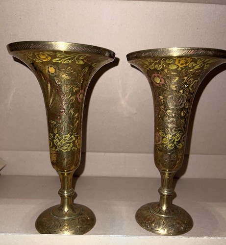 Pair vintage indian - of,