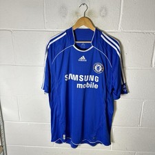 Vintage Chelsea Football Shirt Mens Extra Large Blue Adidas 2006/08 Home Kit