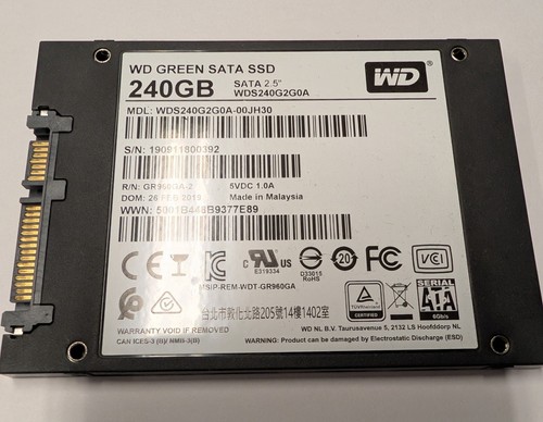 240 green ssd - gb, wd