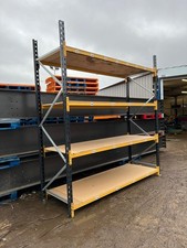 Link 51 Shelving Pallet Racking Starter Bay with Boards Single Bay