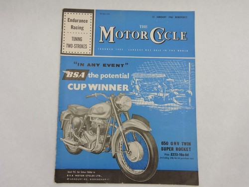 January 1961 motor cycle - january,
