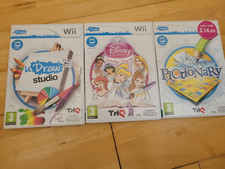 3 x Nintendo Wii Udraw Games