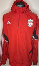 2008/09 Liverpool Adidas Hooded Training Top Adults Size M/L