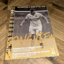 Dumbarton V Stirling Albion/Dumfermline Athletic July 2025 Scottish League Cup