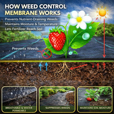 Weed Control Membrane Woven