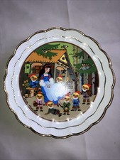 Kaiser Romantics Snow White Plate Signed Barbara Furstenhofer