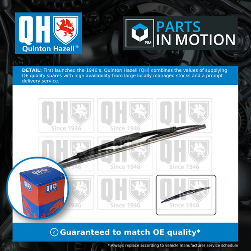 Wiper blade qtw018 quinton - wiper,