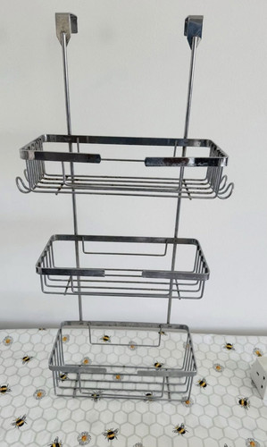 Tier hanging chrome shower - chrome,