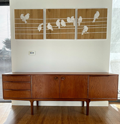 Mid century vintage teak