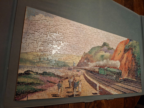Vintage jigsaw - vintage,