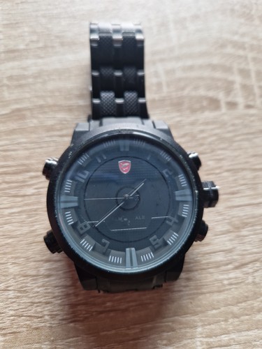 Shark gulper watch black dial - watch,