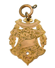 Victorian rolled gold floral - victorian,