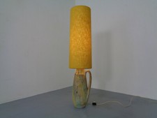 Large Lava Ceramic Floor Lamp from Scheurich 1970s