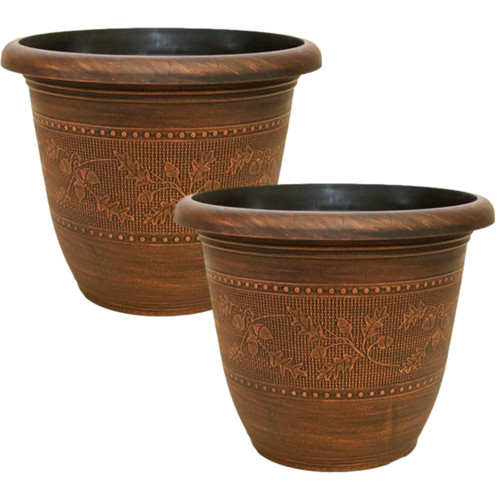 Planter set round 33cm - 2,