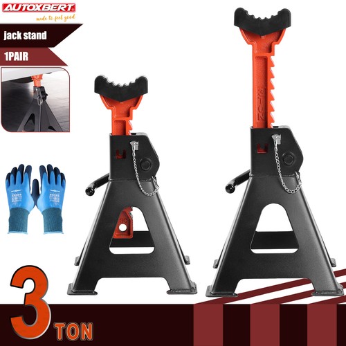 Axle stands floor jack - 2x,