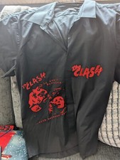 Customised Punk Shirt  Londons Burning