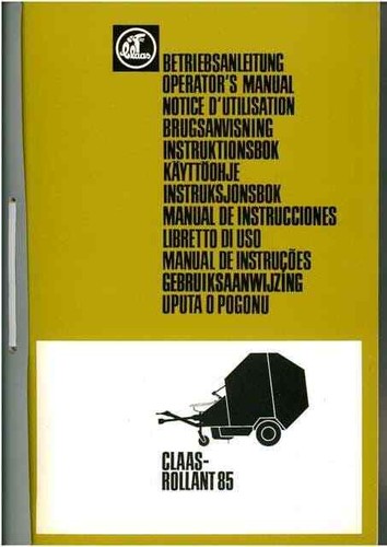 Claas round baler - round, rollant