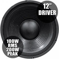 Replacement driver woofer - 12",