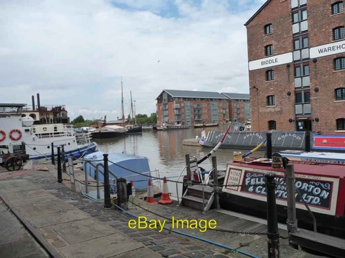 Photo 6x4 museum boats moored - museum,