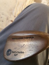 VINTAGE RETRO COPPER DONNAY EVOLUTION II COPPER WEDGE 64 DEGREES
