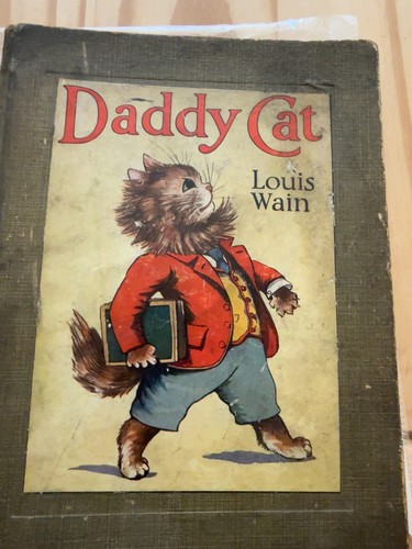 Daddy cat louis wain - by,