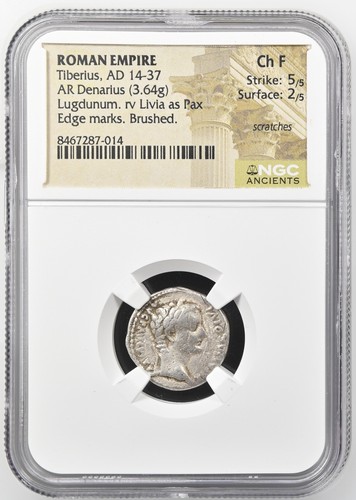 Roman empire tiberius - -, ad
