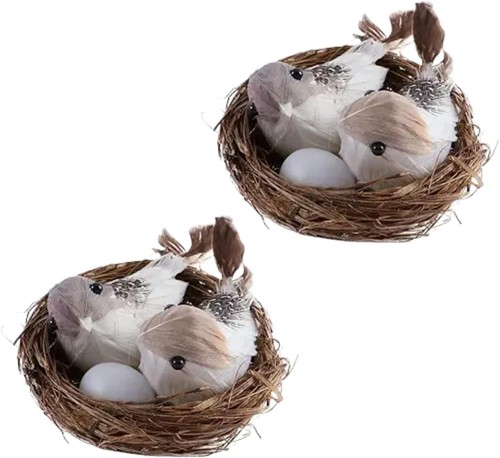 Set simulation bird nest - 2,