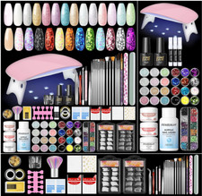 PEACECOLOR 39PCS Acrylic Nail