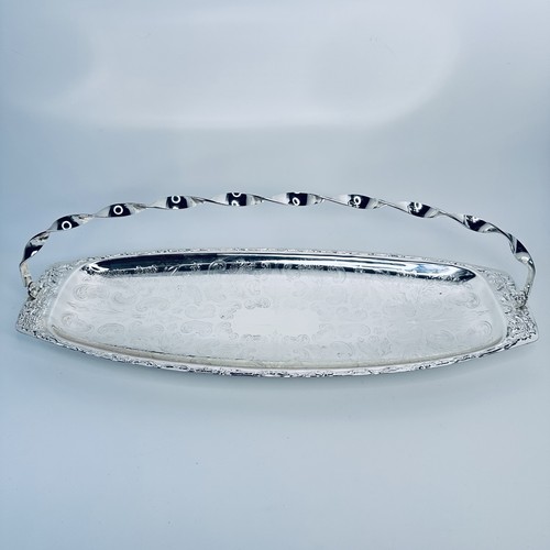 Vintage silver plated footed - vintage,