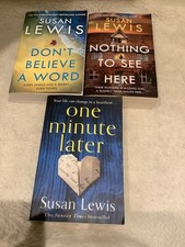 3 X Susan Lewis Paperback