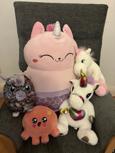 Large unicorn soft toy - large,